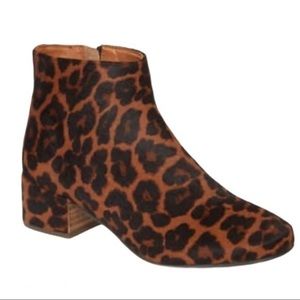 Kenneth Cole Ella Calf Hair Block Heel Boo…